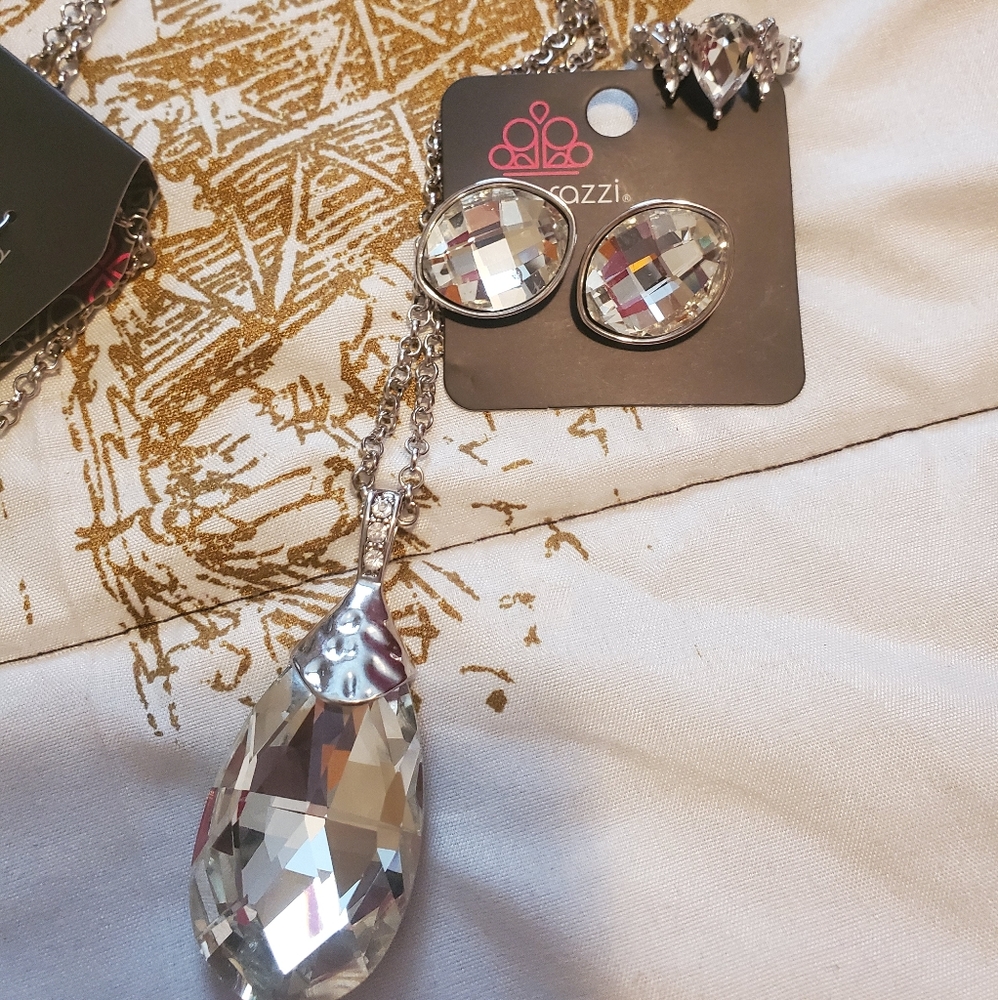 Necklace Earring Ring Set